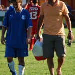 Bradi musste verletzungsbedingt vom Feld