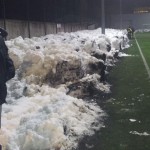 Viel Schnee in Steinbrunn