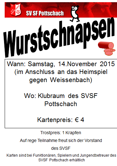 wurstplakat